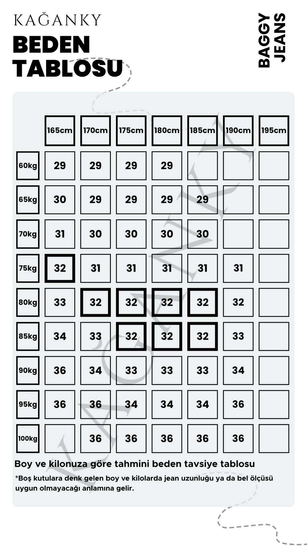 Mavi Yıkamalı Kargo Cep Baggy Jean