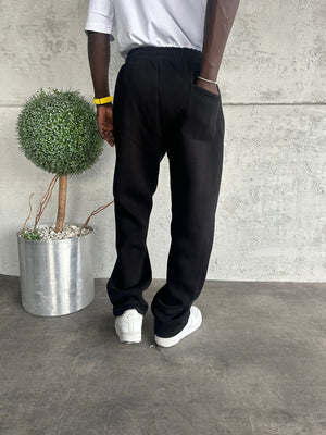 Siyah California Yazılı Eşofman