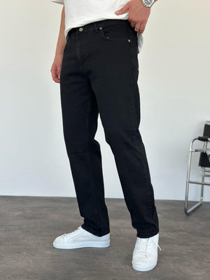 Siyah Regular Fit Jean