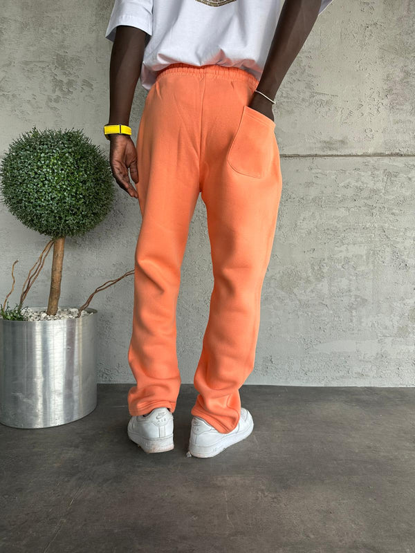 Turuncu Şerit Detaylı Baggy Eşofman