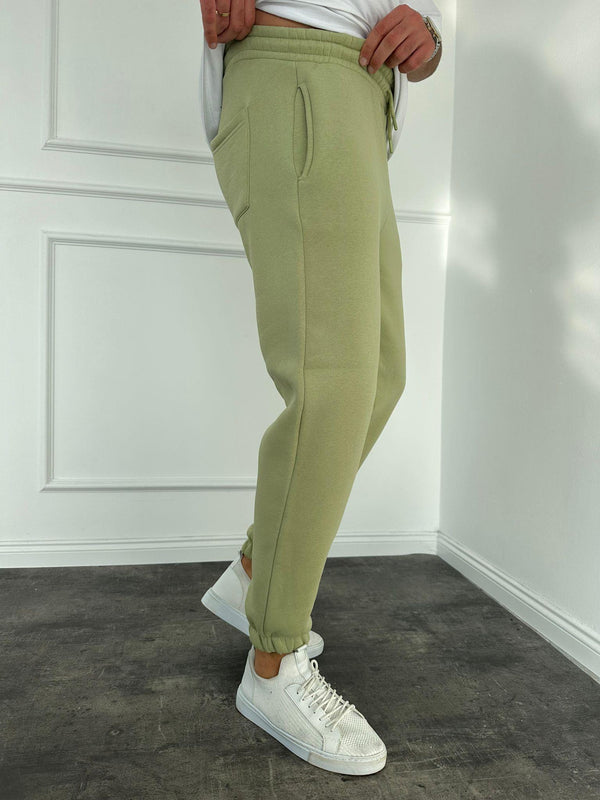 Yeşil Paça Lastik Eşofman