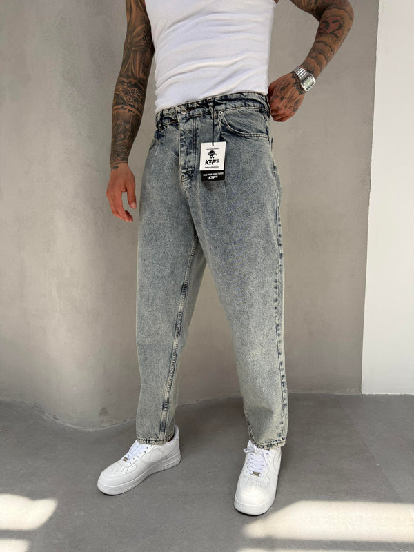 Yıkamalı Ballon Fit Boyfriend Jean