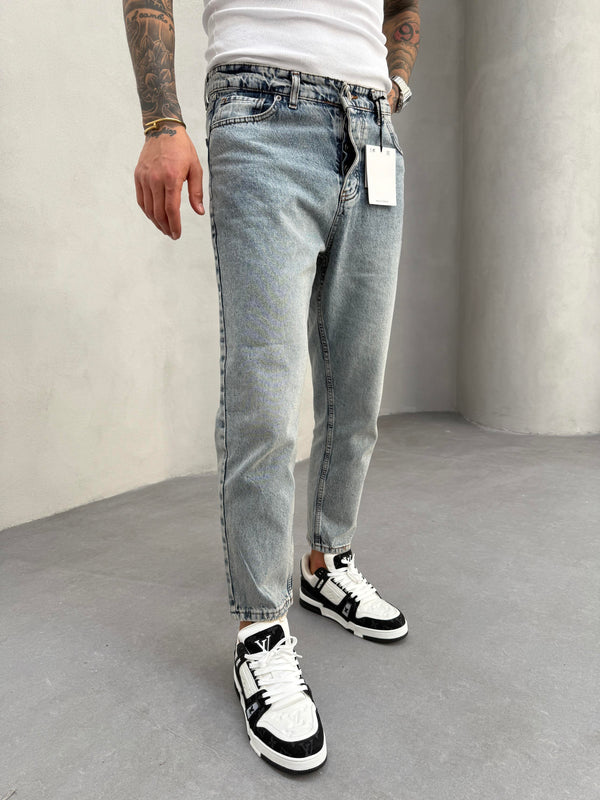 Yıkamalı Boyfriend Jean