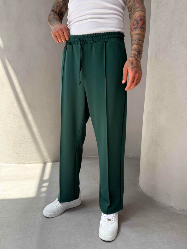 Zümrüt Doubleface Kumaş Baggy Pantolon