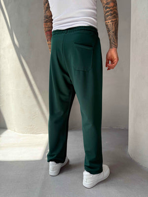 Zümrüt Doubleface Kumaş Baggy Pantolon